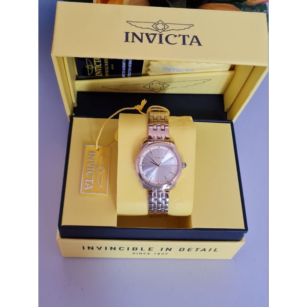 INVICTA ANGEL WOMEN'S WATCH 33MM GOLD | Shopee Philippines