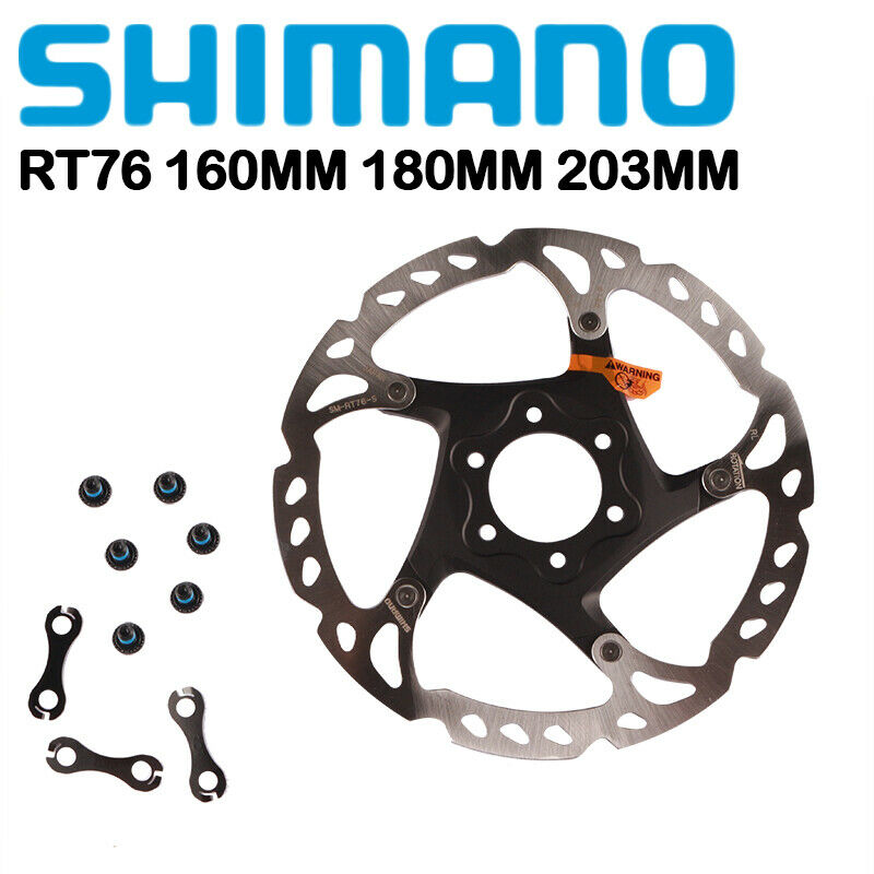 Bicycle Parts SHIMANO RT76 Deore XT Rotor With 6 Bolt