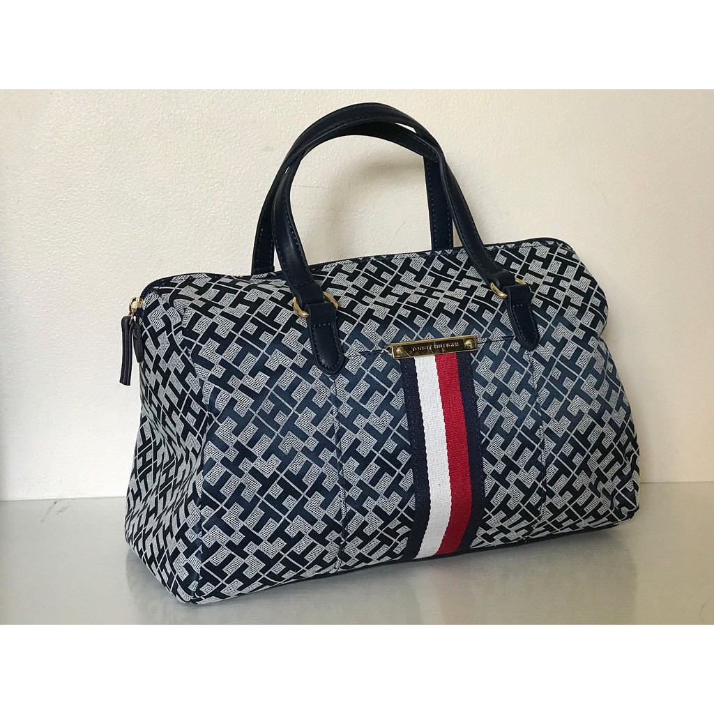 tommy hilfiger canvas bag