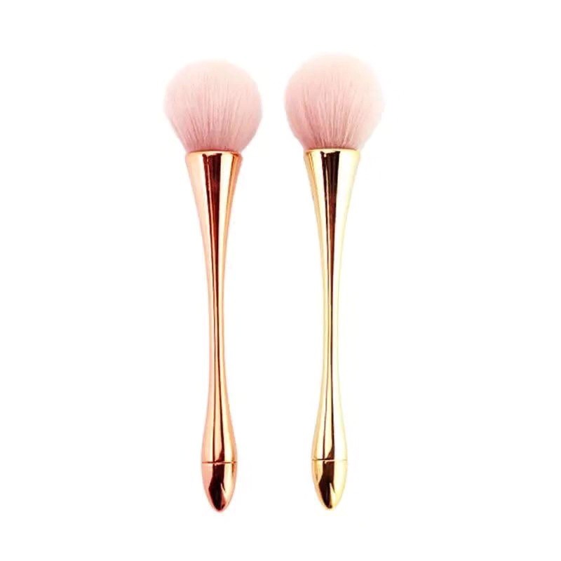 gold makeup brushes