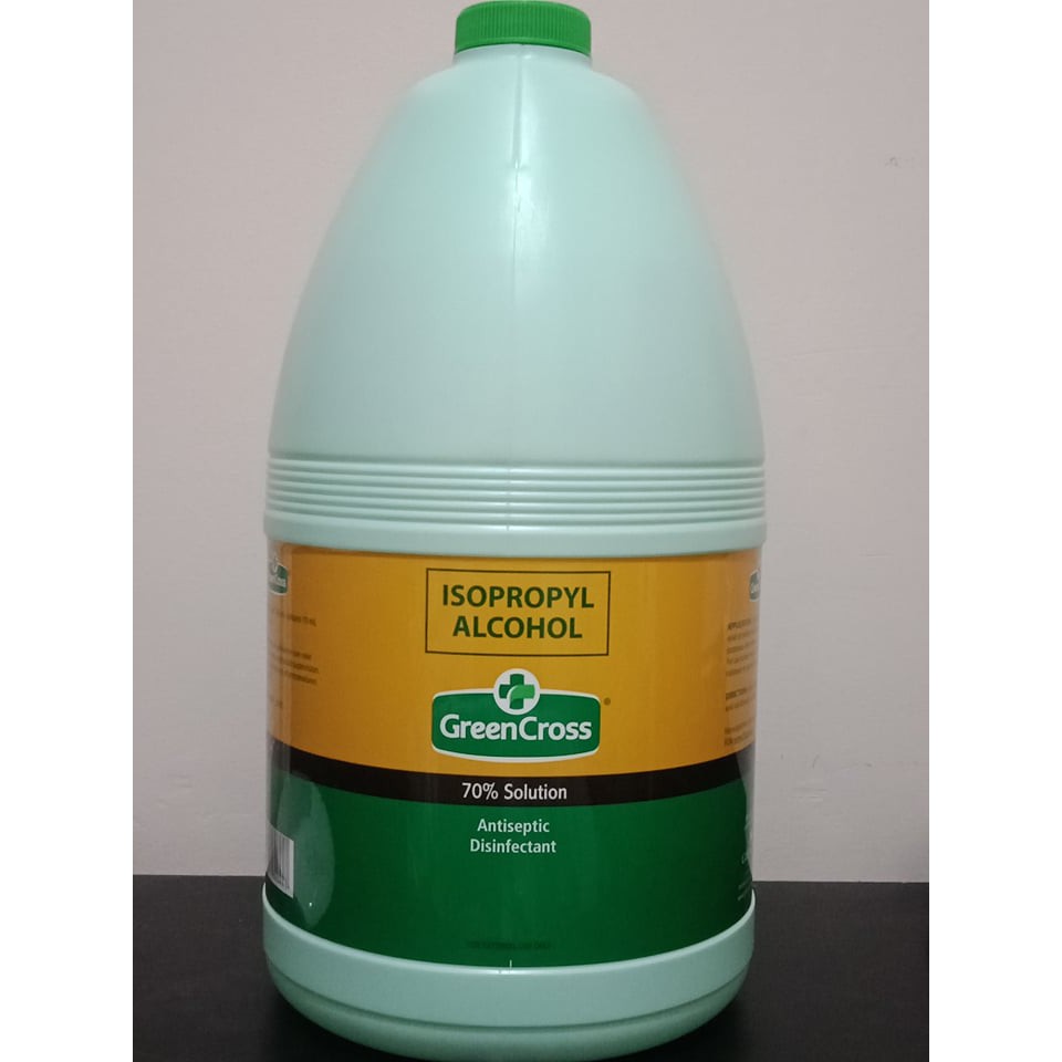 Green Cross Isopropyl Alcohol 70 3785 ML Shopee Philippines