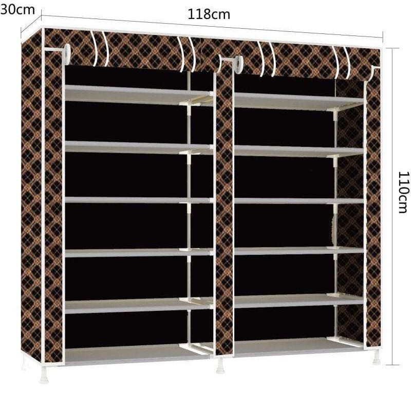 6 Tier Double Shoe Rack Shopee Philippines