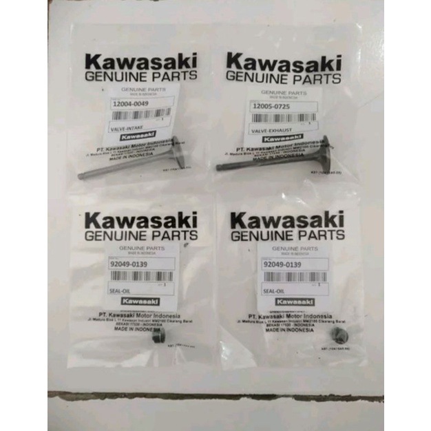 Valve Package Umbrella Valve Plus Seal Seal Valve KLX 150 Dtracker 150