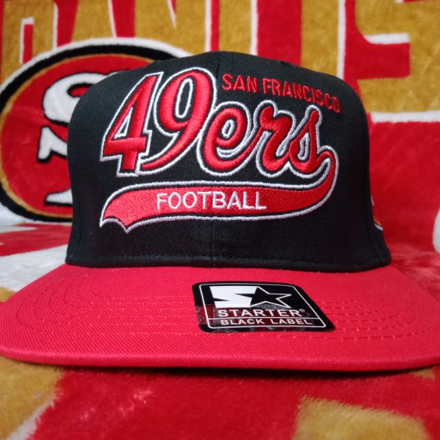 : New Era Men's Black/Scarlet San Francisco 49ers Tailsweep  9FIFTY Snapback Hat : Sports & Outdoors