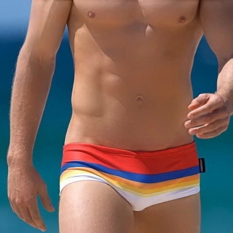 boxer brief swim trunks