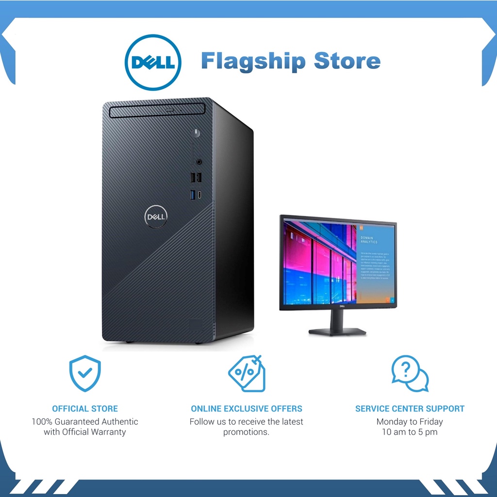 Dell Inspiron 3910 i5 Desktop (12th Gen Intel Core i512400F, 8GB RAM