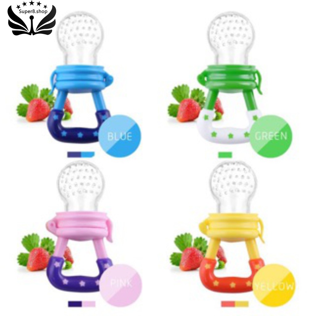 baby fresh food and fruit feeder pacifier nibbler