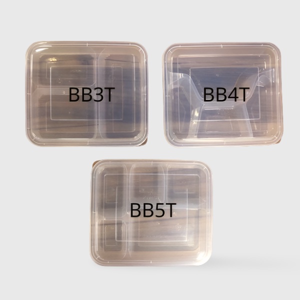Disposable Bento Boxes Clear 3,4,5 Division Shopee Philippines