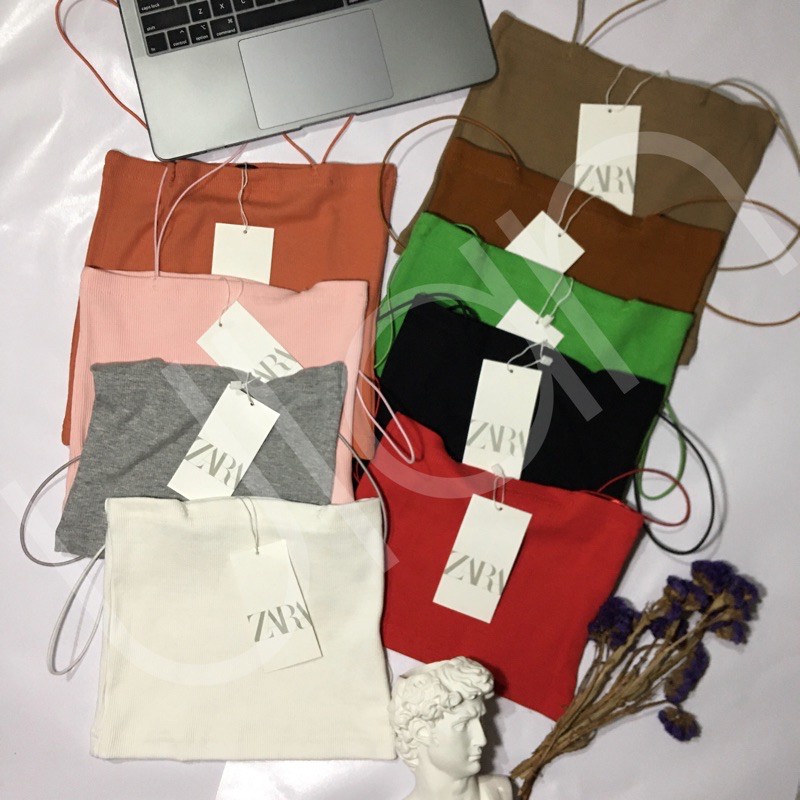 ZARA strappy string top | retail only | Shopee Philippines