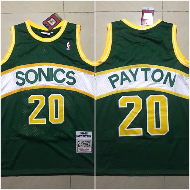 Gary payton NBA seattle sonics retro 