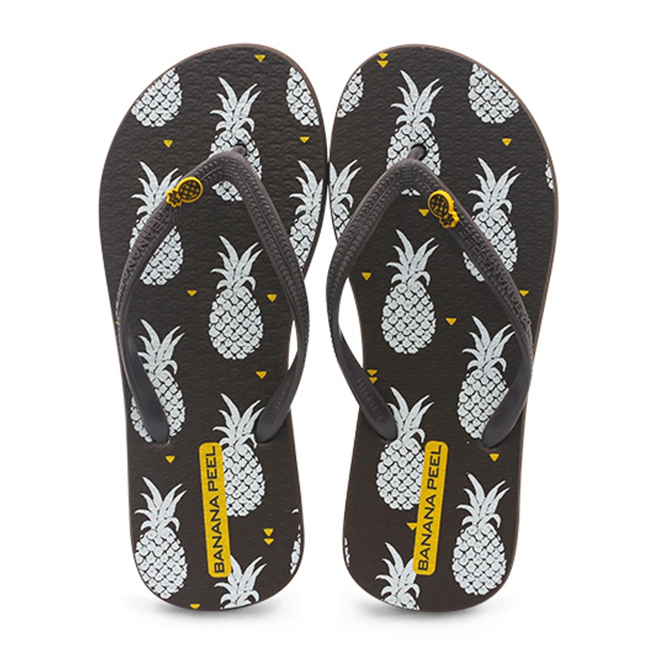 Banana Peel Flip Flops for Ladies: Aloha Beaches - Ash Black | Shopee ...