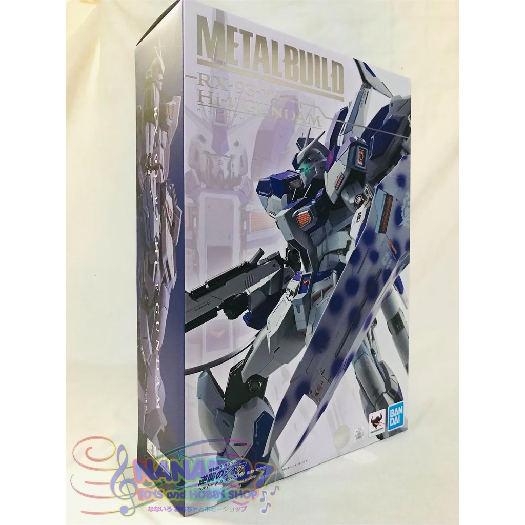 TAMASHII NATIONS - Mobile Suit Gundam Char contre-attaque : les enfants de Beltorchika – Hi-V Gundam, Bandai Spirits Construction en métal
