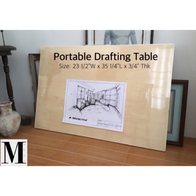 Portable Drafting/Drawing Board with Handle Shopee Philippines