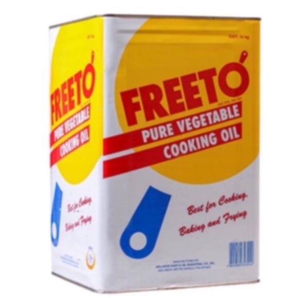 Restohub Freeto Cooking Oil Palm Oil Keto (17L / 1 can) Low Carb Diet