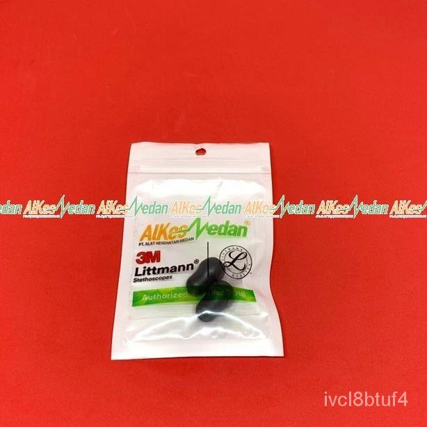 Eartip Stethoscope 3m Littmann Black Original Littman Littman Litmann