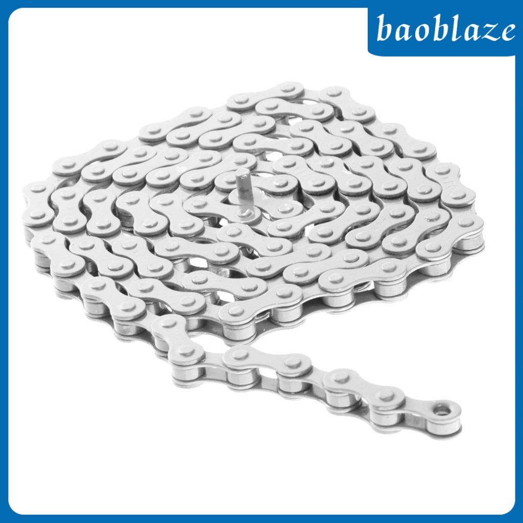 96 Links 1/2 x 1/8 Bike Chain Fixed Gear Track Single Speed Bicycle Chains Cycling Accessories Multicolors 