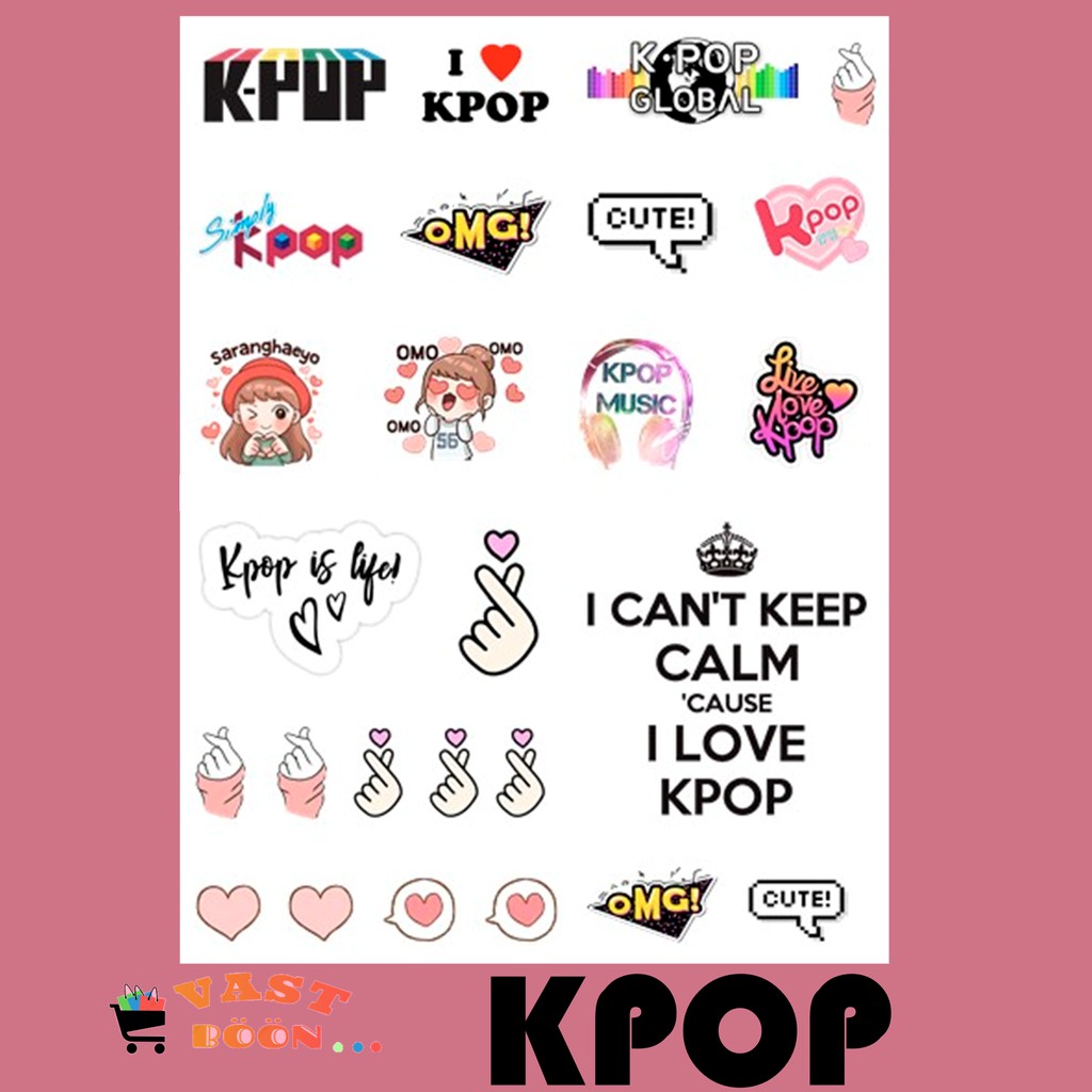 customize transparent stickers kpop bts bp stray kids name logo print shopee philippines