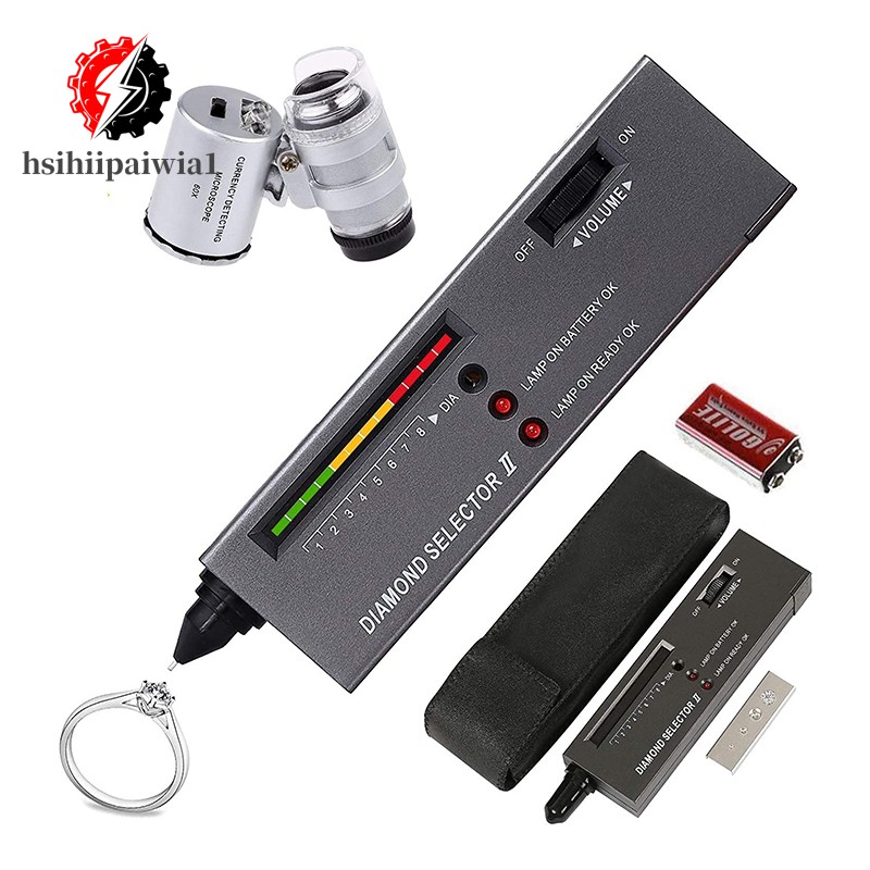 High Accuracy Diamond Tester Selector Gemstone Tool Gems Jewelry Test ...