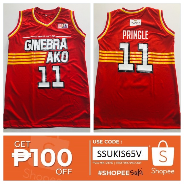 ginebra jersey red