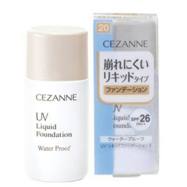 cezanne uv liquid foundation