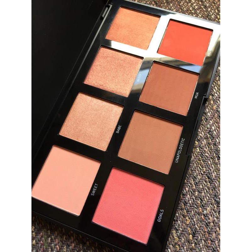 morphe warm blush palette