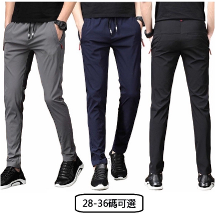 YUNY Men Straight Multi-Pockets Waistband Stretchy Baggy Cargo Work Pants Black L