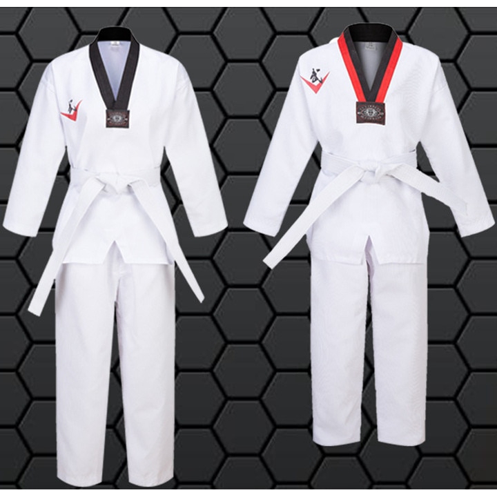 WTF Taekwondo Dobok Clothes Karate Suit Taekwondo Uniform Shopee