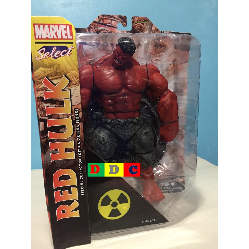 marvel select red hulk