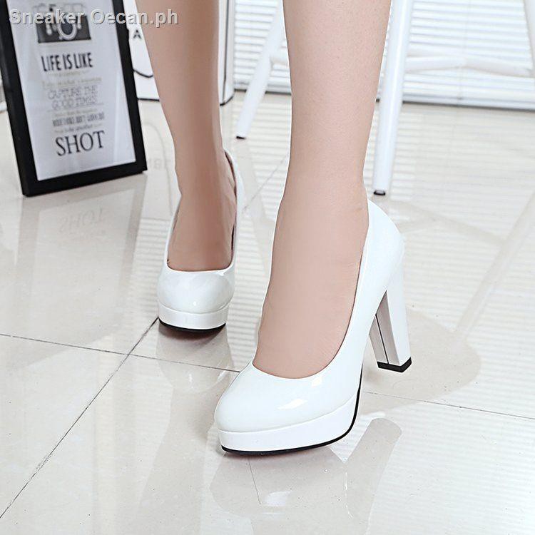 light colored heels