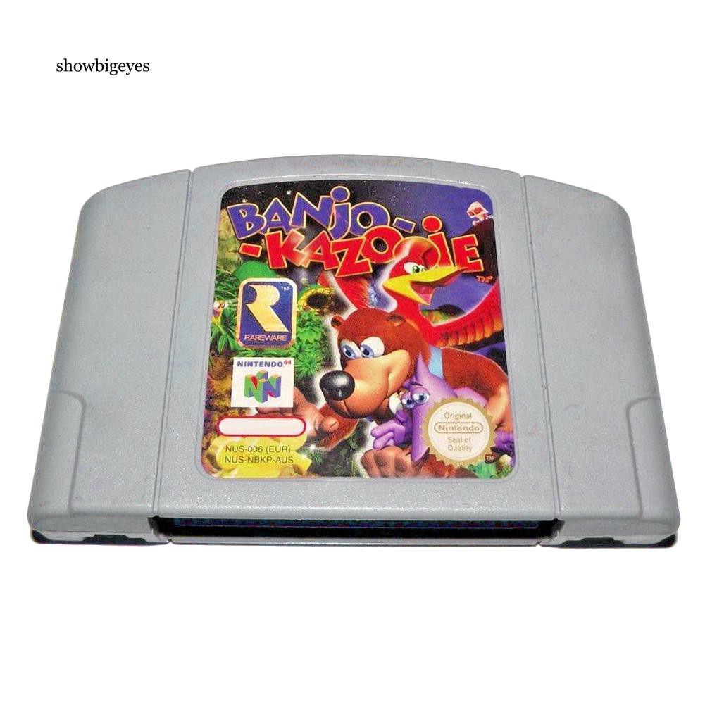 banjo kazooie cartridge