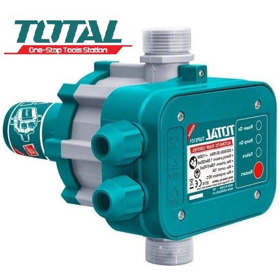 TOTAL Premium Industrial Automatic pump control 10A Jet pump 1HP