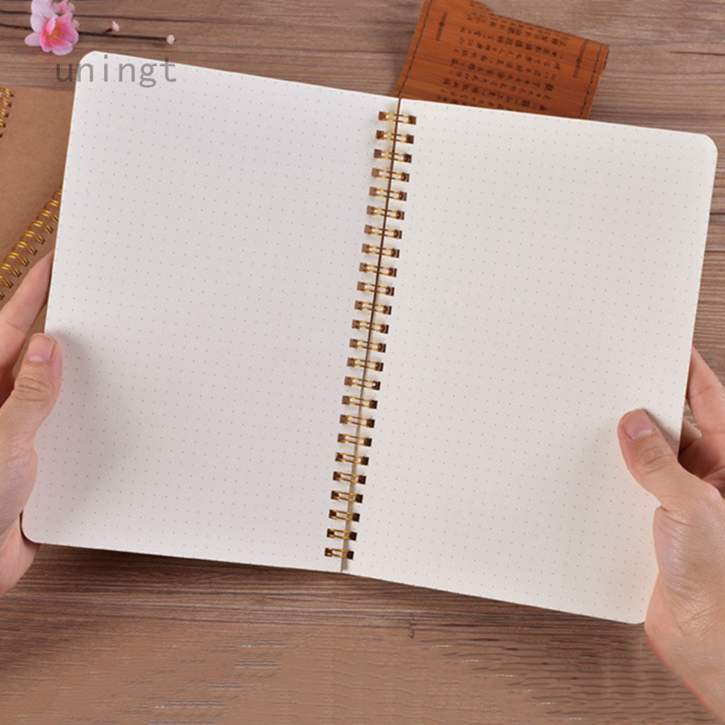 A5 Bullet Journal Notebook Medium Hardcover 50Pages Dot Grid Journal white  | Shopee Philippines