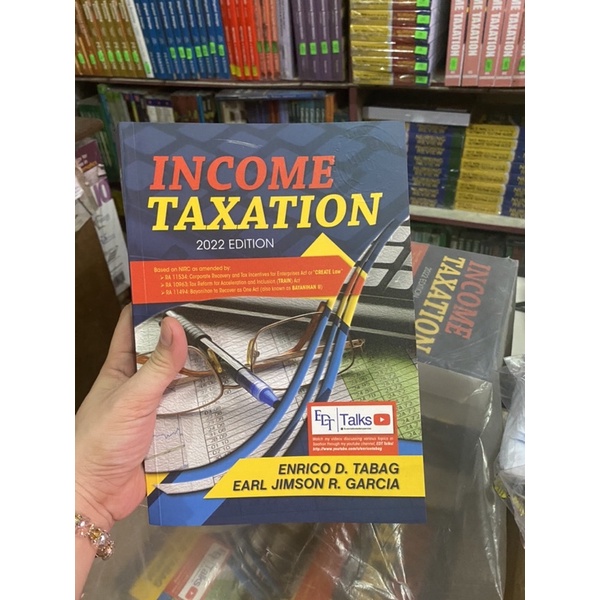 Income Taxation 2022 by Enrico Tabag | Shopee Philippines