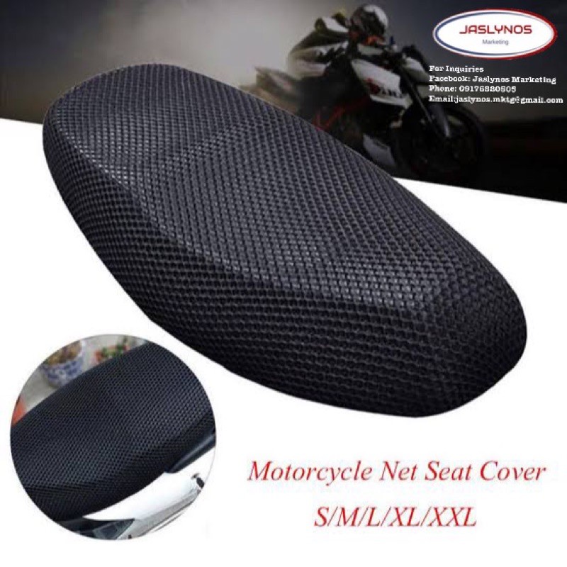 Ready Stock Motorcycle Seat Cover Net Type Ee Philippines - Types Of Motorcycle Seat Cover Material
