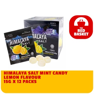Get Yogee Sport Mint Candy, Himalaya Salt with Lemon Flavor Extra Cool  12packs Delivered