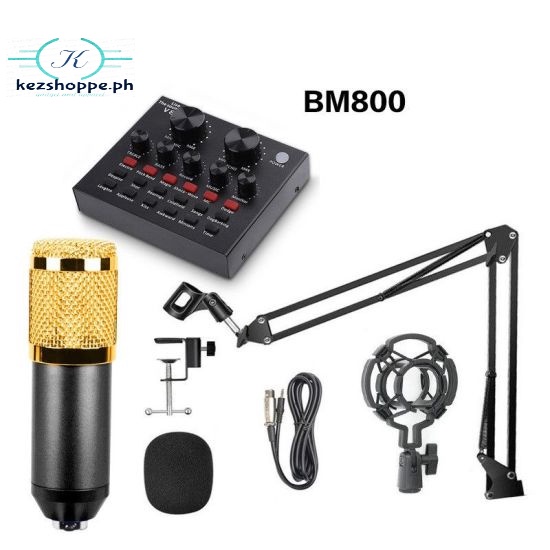 COD 100 Original Meet BM800 Condenser Microphone Kit With V8