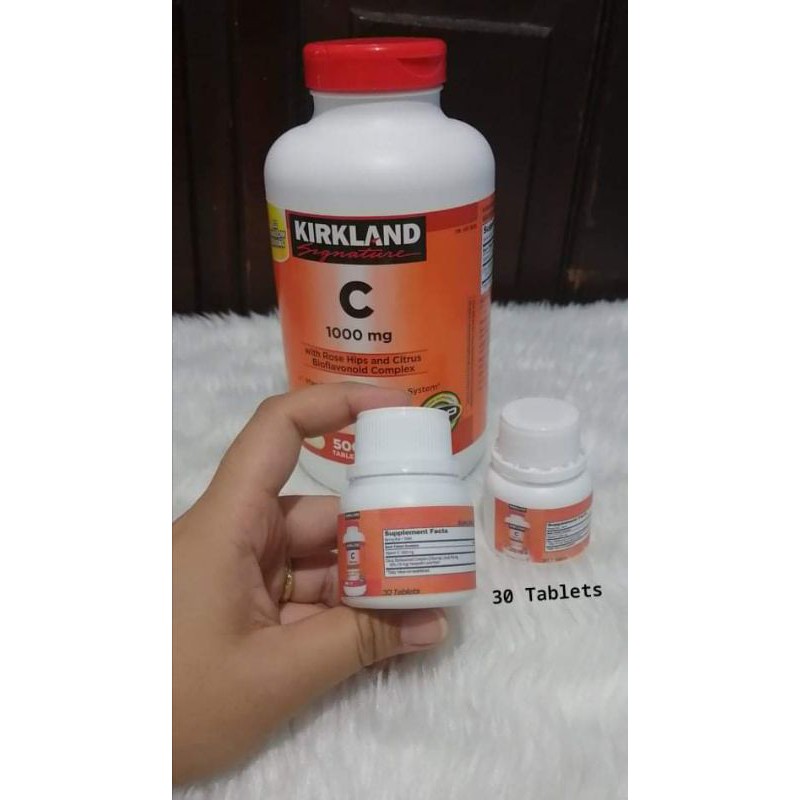 Kirkland Vitamin C (306090Tablets) Shopee Philippines