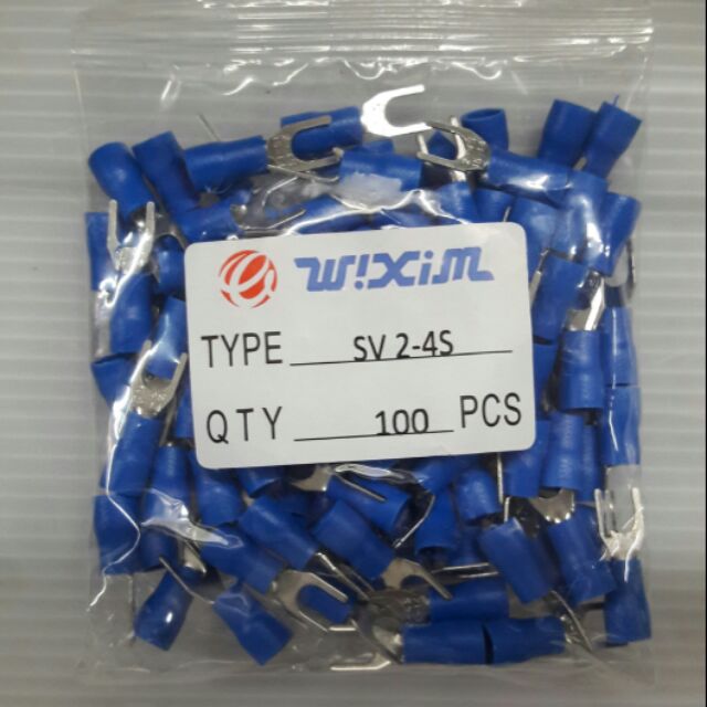 Y INSULATED TERMINAL LUGS SV2-4 #16-14 | Shopee Philippines