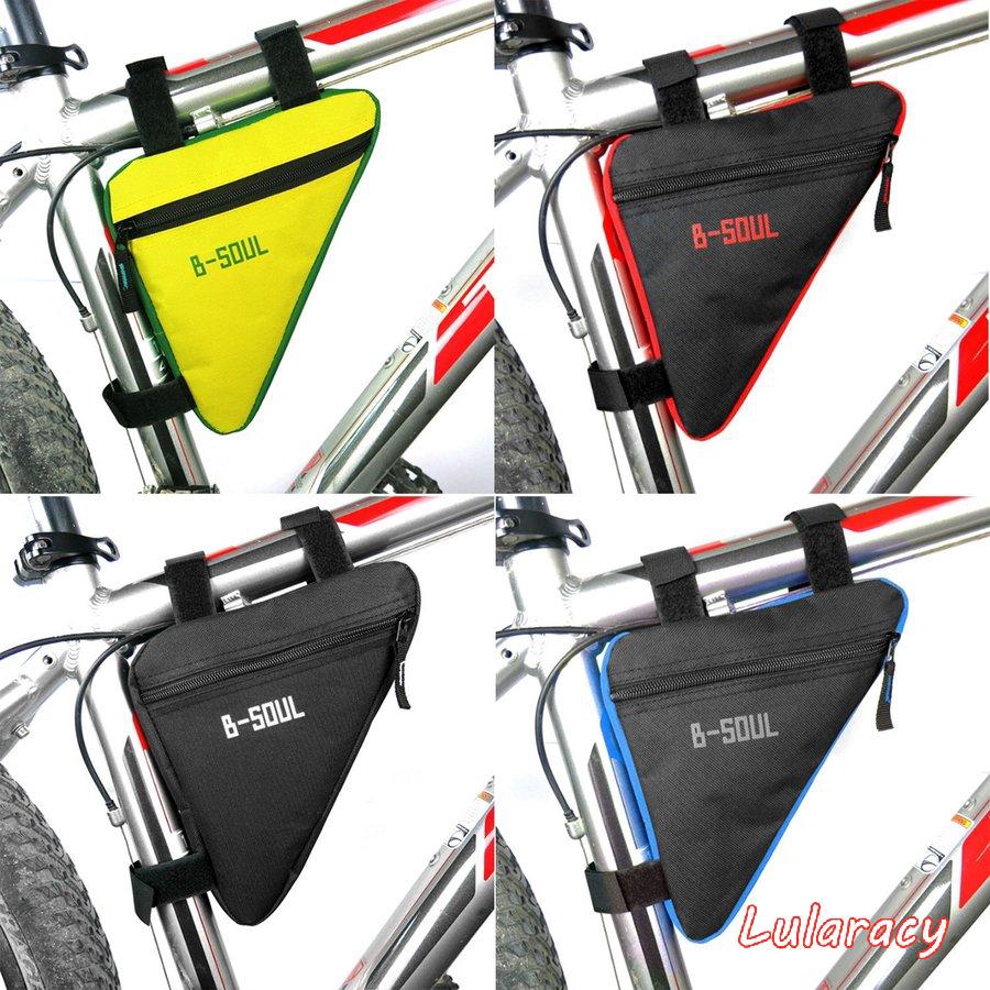 B SOUL Bicycle Triangle Frame Bag Bike Front Top Tube Waterproof Saddle Pouch 