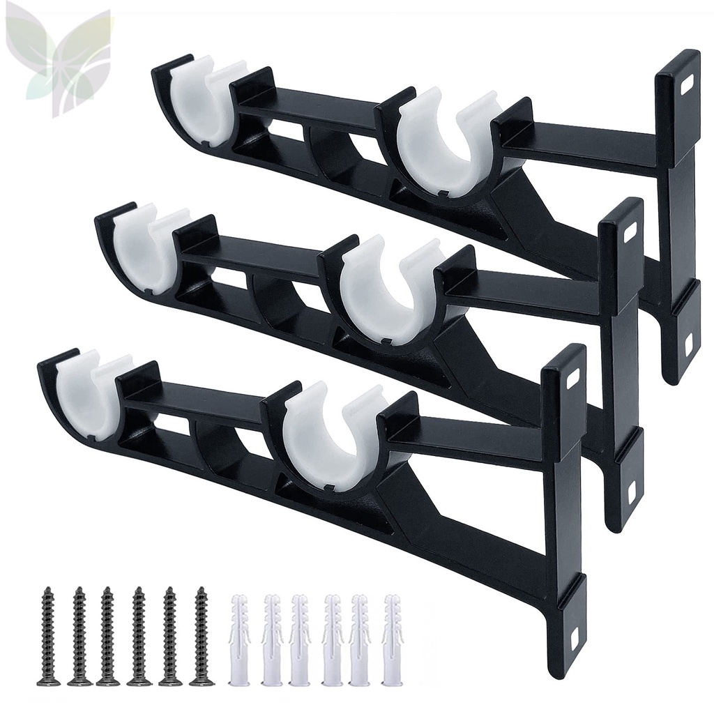 FRX Double curtain rod bracket, curtain rod bracket, heavy duty curtain