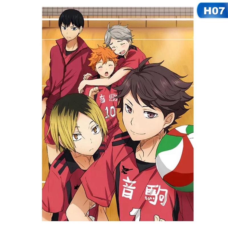 Ready Stock 42 29cm Anime Volleyball Boy Poster Anime Surrounding Hot Blooded Boys Gifts Shopee Philippines