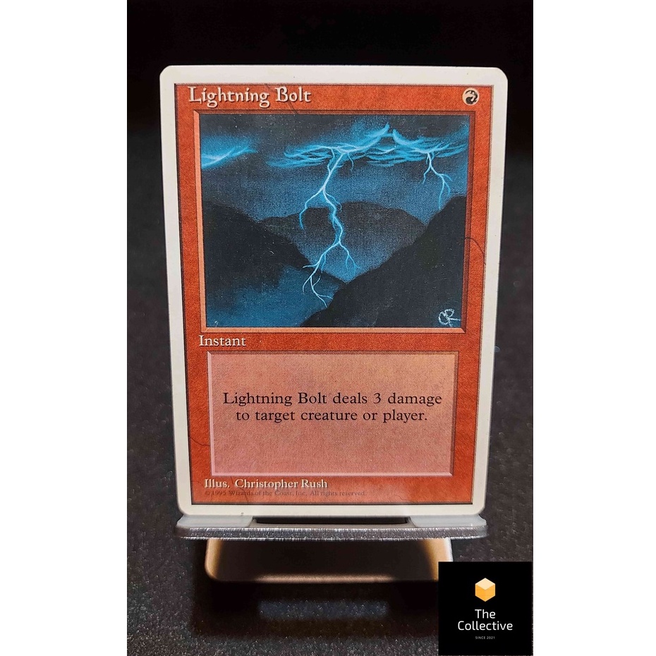 Magic the Gathering - MTG Card Game - Lightning Bolt - Various [ID: RB1] |  Shopee Philippines