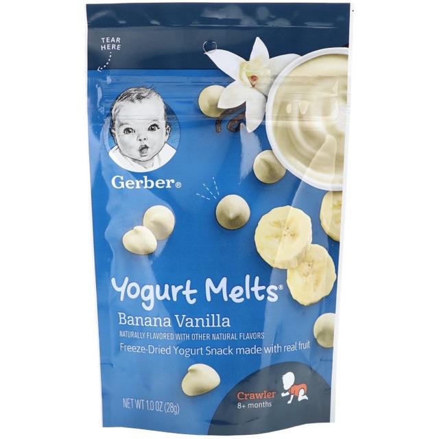 gerber yogurt blends banana