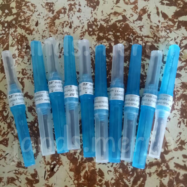 Multi Sample Blood Collection Needle 23g Shopee Philippines
