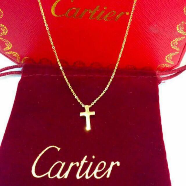 cartier cross necklace
