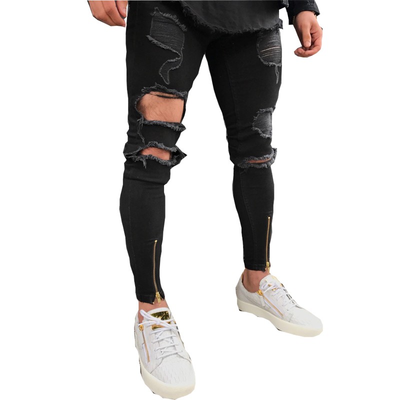 super ripped mens jeans