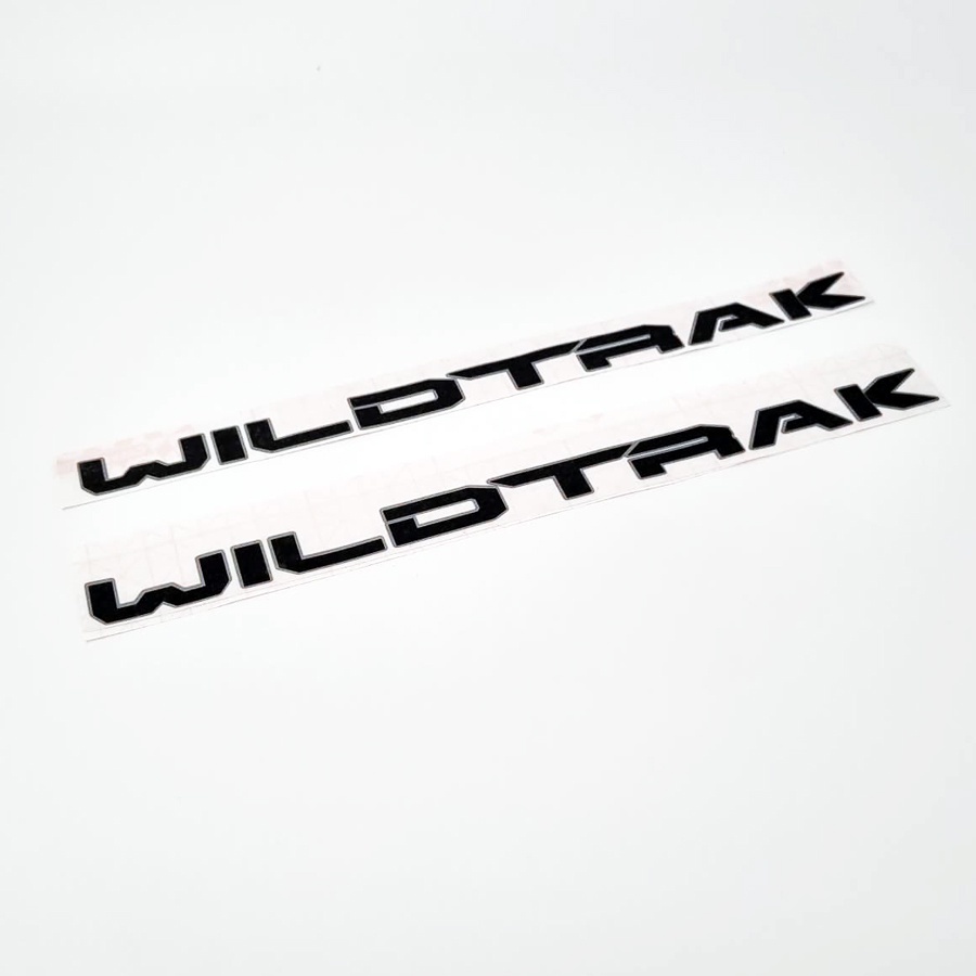 2pcs Wildtrak Sticker for 2023 All New Ford Ranger wildtrak 13inches