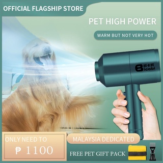 Pet hair dryer dog hair blowing small dog cat anion Mini high wind  electric water blower high power