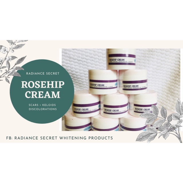 Rosehip Cream (Keloids, Scar Removal) Shopee Philippines