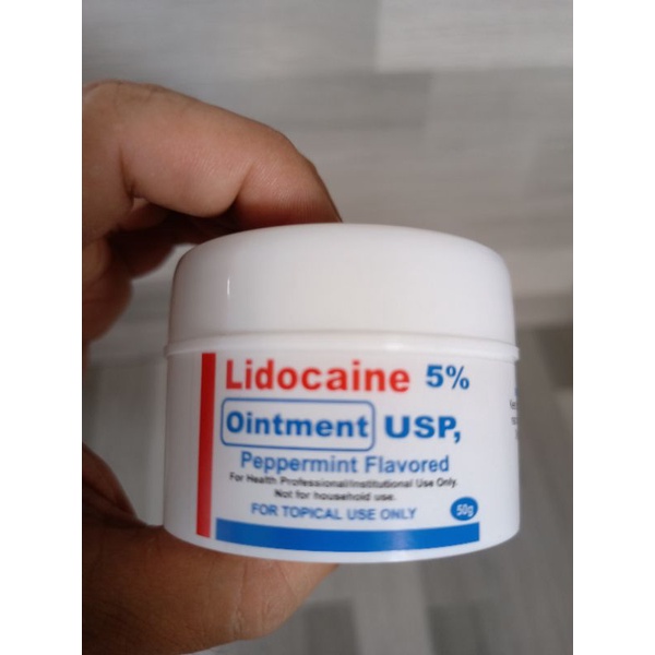 Lidocain Ointment 5 Topical Anesthesia Shopee Philippines